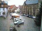 Archived image Webcam Gerolzhofen: Market Place 13:00