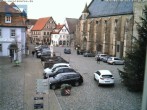 Archived image Webcam Gerolzhofen: Market Place 11:00