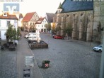 Archiv Foto Webcam Gerolzhofen Marktplatz 05:00