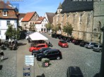 Archived image Webcam Gerolzhofen: Market Place 09:00