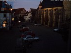Archived image Webcam Gerolzhofen: Market Place 05:00