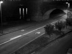 Archiv Foto Webcam Heidelberg: Alte Brücke am Neckar 23:00