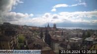 Archiv Foto Webcam Lausanne - Genfer See 11:00