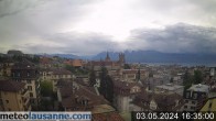 Archiv Foto Webcam Lausanne - Genfer See 15:00
