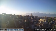 Archiv Foto Webcam Lausanne - Genfer See 06:00