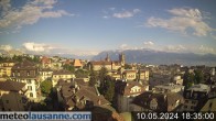 Archiv Foto Webcam Lausanne - Genfer See 17:00