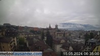 Archiv Foto Webcam Lausanne - Genfer See 05:00
