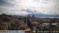 Archiv Foto Webcam Lausanne - Genfer See 11:00