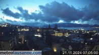 Archiv Foto Webcam Lausanne - Genfer See 06:00