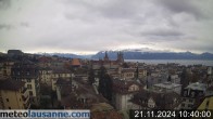 Archiv Foto Webcam Lausanne - Genfer See 09:00