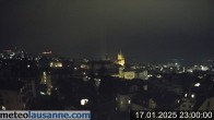 Archiv Foto Webcam Lausanne - Genfer See 23:00