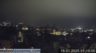 Archiv Foto Webcam Lausanne - Genfer See 06:00