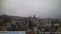 Archiv Foto Webcam Lausanne - Genfer See 09:00