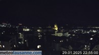 Archiv Foto Webcam Lausanne - Genfer See 23:00