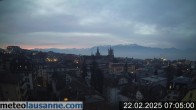 Archiv Foto Webcam Lausanne - Genfer See 06:00