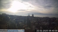 Archiv Foto Webcam Lausanne - Genfer See 07:00