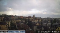 Archived image Webcam Lausanne - Lake Geneva 17:00