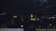 Archiv Foto Webcam Lausanne - Genfer See 23:00