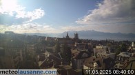 Archiv Foto Webcam Lausanne - Genfer See 07:00