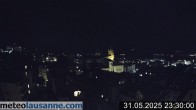 Archiv Foto Webcam Lausanne - Genfer See 23:00
