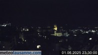 Archiv Foto Webcam Lausanne - Genfer See 23:00