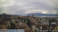 Archiv Foto Webcam Lausanne - Genfer See 13:00