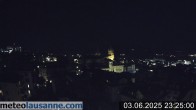Archiv Foto Webcam Lausanne - Genfer See 23:00