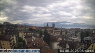 Archiv Foto Webcam Lausanne - Genfer See 05:00