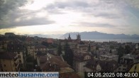 Archiv Foto Webcam Lausanne - Genfer See 07:00