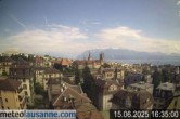 Archiv Foto Webcam Lausanne - Genfer See 15:00