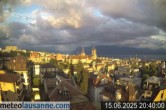 Archiv Foto Webcam Lausanne - Genfer See 19:00