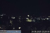 Archiv Foto Webcam Lausanne - Genfer See 23:00