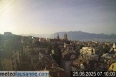 Archiv Foto Webcam Lausanne - Genfer See 06:00