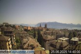 Archiv Foto Webcam Lausanne - Genfer See 13:00