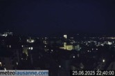 Archiv Foto Webcam Lausanne - Genfer See 21:00