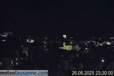 Archiv Foto Webcam Lausanne - Genfer See 23:00