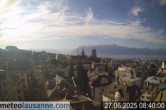 Archiv Foto Webcam Lausanne - Genfer See 07:00
