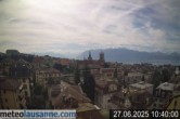 Archiv Foto Webcam Lausanne - Genfer See 09:00
