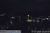 Archiv Foto Webcam Lausanne - Genfer See 23:00