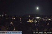Archiv Foto Webcam Lausanne - Genfer See 23:00