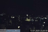 Archiv Foto Webcam Lausanne - Genfer See 23:00