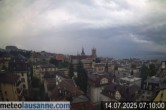 Archiv Foto Webcam Lausanne - Genfer See 06:00