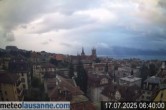 Archiv Foto Webcam Lausanne - Genfer See 05:00