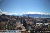 Archiv Foto Webcam Lausanne - Genfer See 11:00