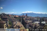 Archiv Foto Webcam Lausanne - Genfer See 13:00