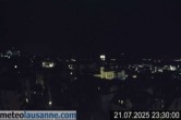 Archiv Foto Webcam Lausanne - Genfer See 23:00