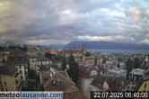 Archiv Foto Webcam Lausanne - Genfer See 05:00
