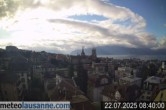 Archiv Foto Webcam Lausanne - Genfer See 07:00