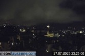 Archiv Foto Webcam Lausanne - Genfer See 23:00