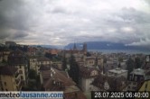 Archiv Foto Webcam Lausanne - Genfer See 05:00